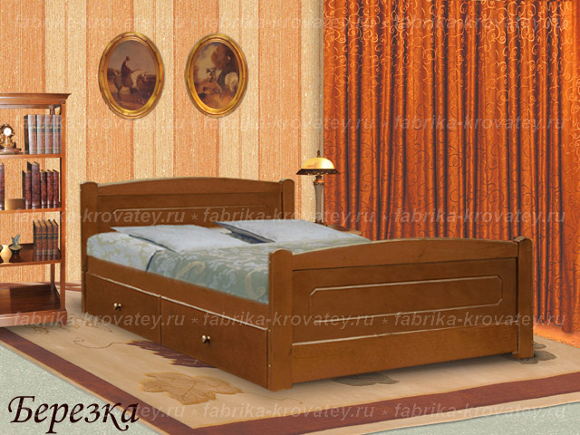 В нашем интернет-магазине можно купить деревянную кровать любого размера и цвета.