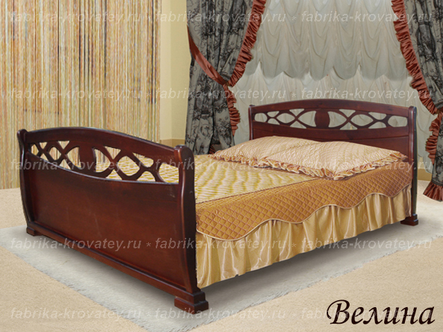 Деревянные кровати двуспальные всех размеров и цветов с бесплатной доставкой по Москве.